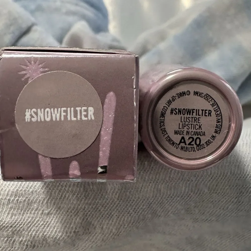MAC Frost Lipstick - #Snowfilter A20 - Frosted Firework Collection - NIB